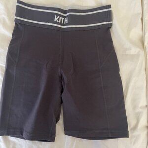 KITH Grey Biker shorts Size Small